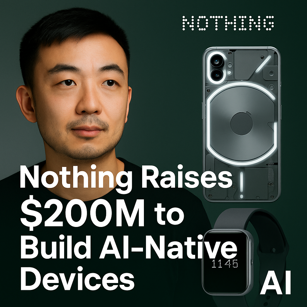 มือถือไม่ใช่ปลายทาง – Nothing ระดมทุน 200 ล้านดอลลาร์ เดิมพันอนาคต AI