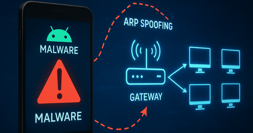 มือถือ Android ติดมัลแวร์ ป่วนเน็ตทั้งออฟฟิศ ปลอมตัวเป็น Gateway ดักข้อมูล
