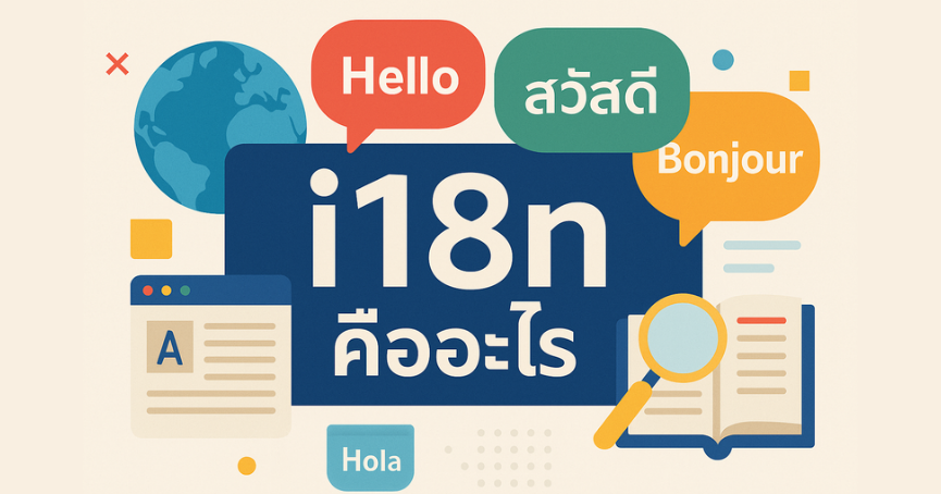 i18n คืออะไร คู่มือทำเว็บหลายภาษาสำหรับนักพัฒนาเว็บปี 2025